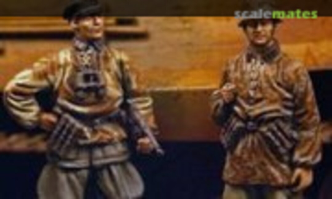 1:48 German Officer & Infantryman WW II (Dartmoor Military Models 48M020) 48M020