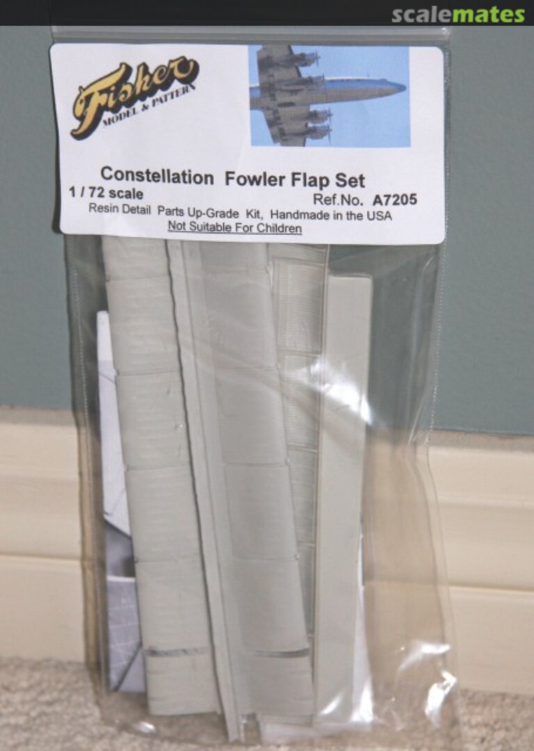 Boxart Constellation flap set A7205 Fisher Model & Pattern
