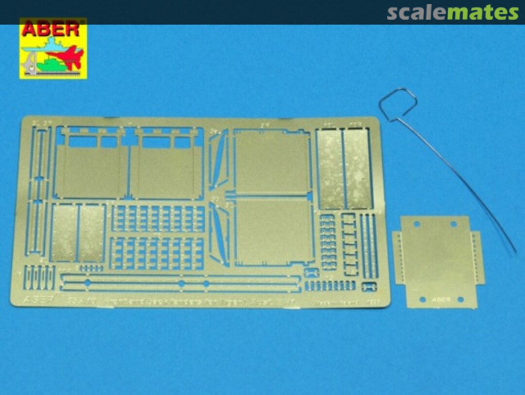 Boxart Front & Back Fenders for Tiger I Ausf. E (Sd.Kfz. 181) 35A10 Aber Boxart Front & Back Fenders for Tiger I Ausf. E (Sd.Kfz. 181) 35A10 Aber