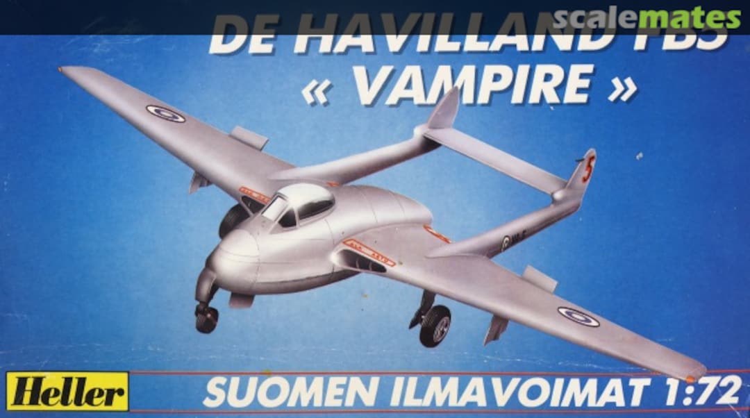 Boxart de Havilland FB5 Vampire 80293 Heller Boxart de Havilland FB5 Vampire 80293 Heller
