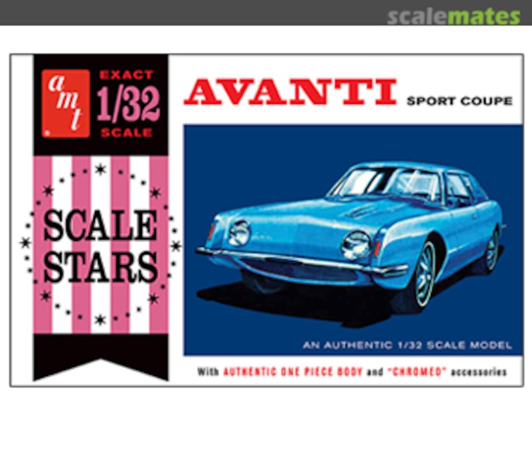 Boxart 1963 Studebaker Avanti 885 AMT Boxart 1963 Studebaker Avanti 885 AMT