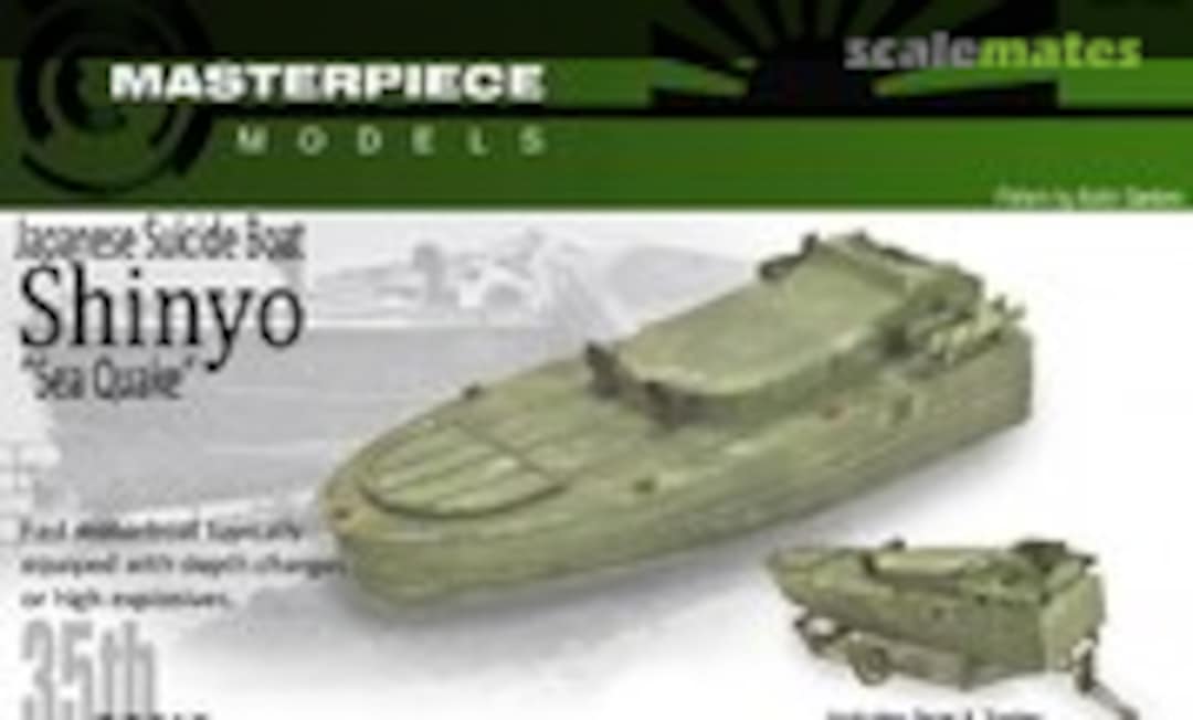 1:35 Japanese Suicide Boat Shinyo "Sea Quake" (Masterpiece Models MMPT008) MMPT008