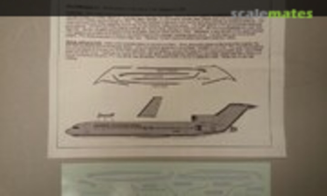 1:200 Braniff Ultra Blue Metallic (Flightpath Decals FP20-47) FP20-47