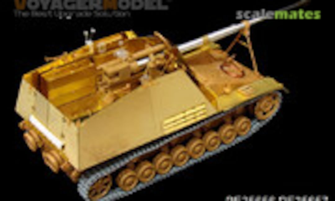 1:35 Sd.Kfz. 164 Nashorn Basic Set (Gun Barrel Included) (Voyager Model PE35656) PE35656
