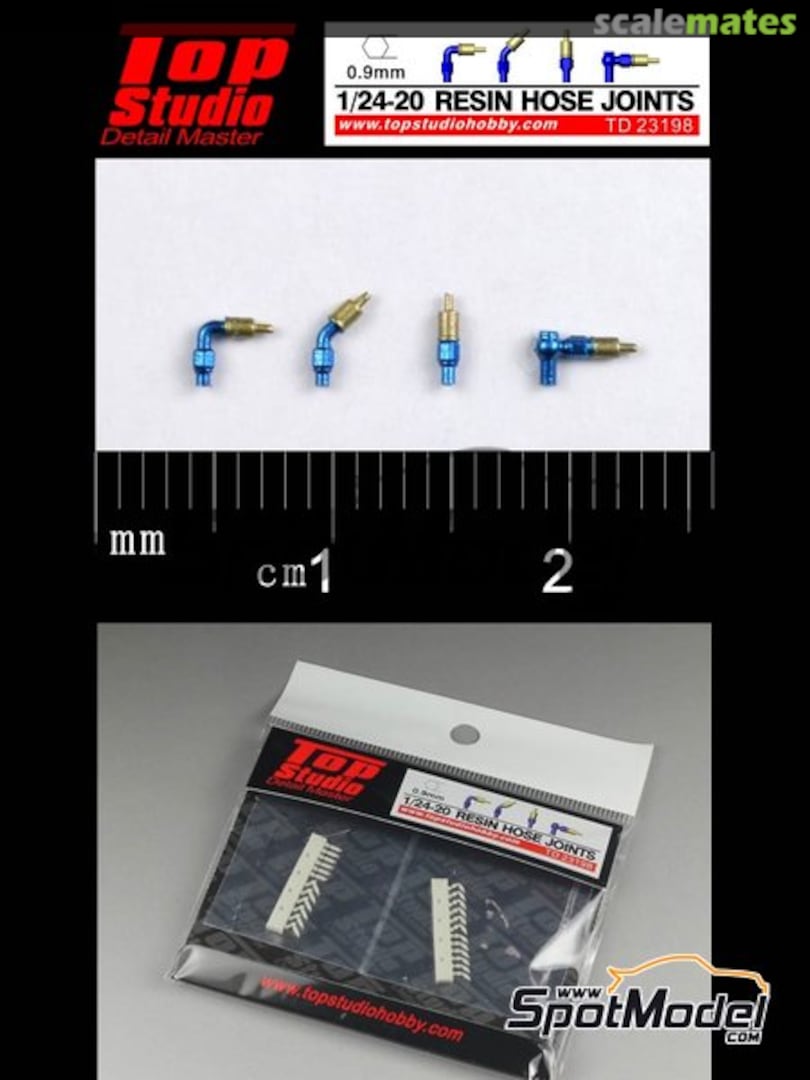 Boxart Hose Joints (0.9mm) TD23198 Top Studio Boxart Hose Joints (0.9mm) TD23198 Top Studio