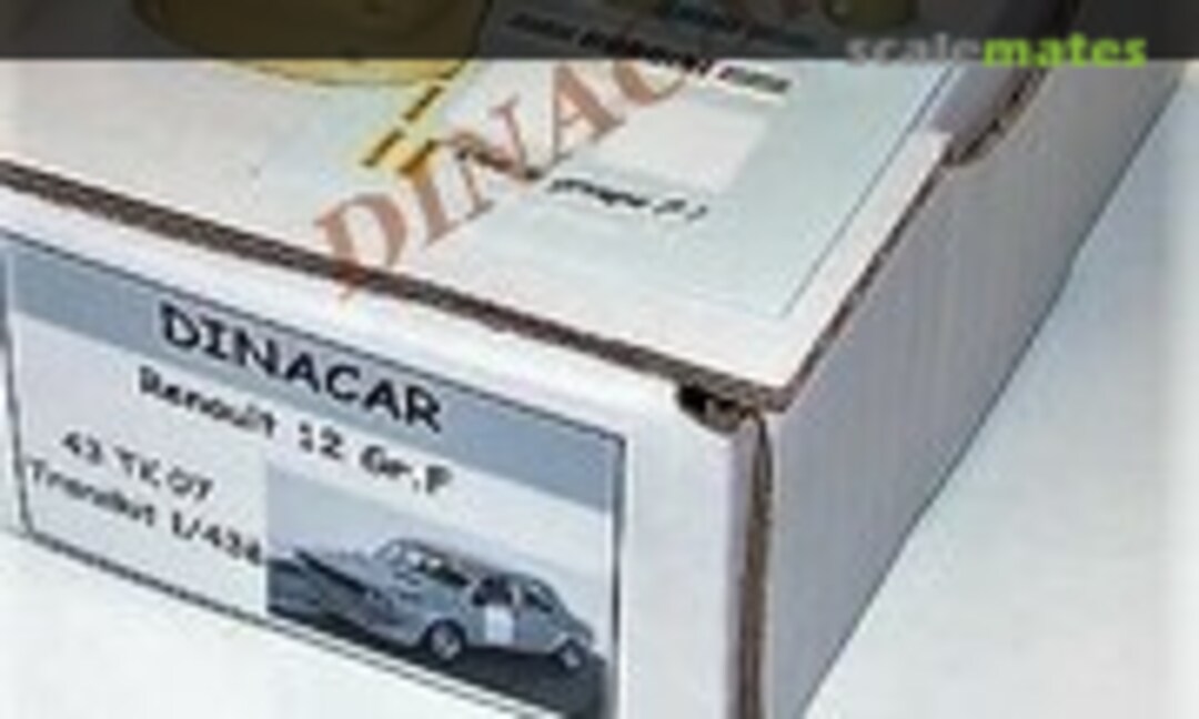 1:43 Renault 12 Gordini Gr. F (Dinacar 43TK07) 43TK07