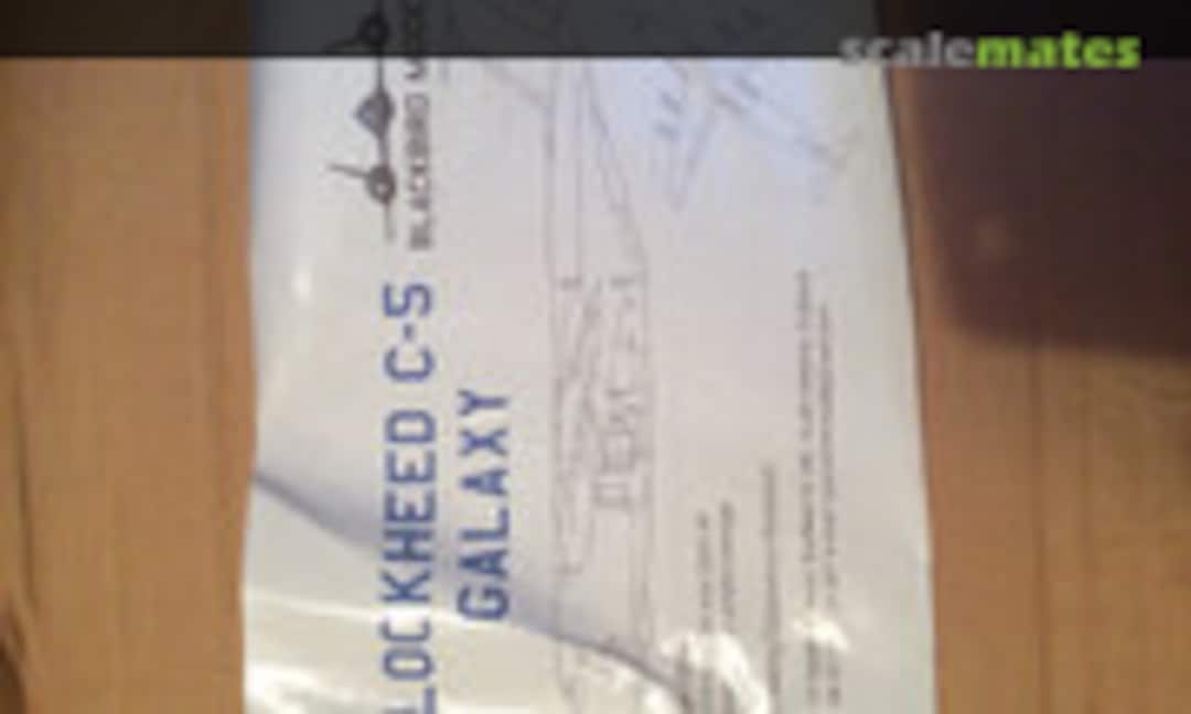 1:72 Lockheed c-5 galaxy (Blackbird Models BMK72001)