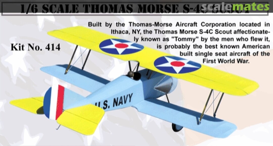 Boxart Thomas-Morse S-4c Scout 414 Balsa USA Boxart Thomas-Morse S-4c Scout 414 Balsa USA