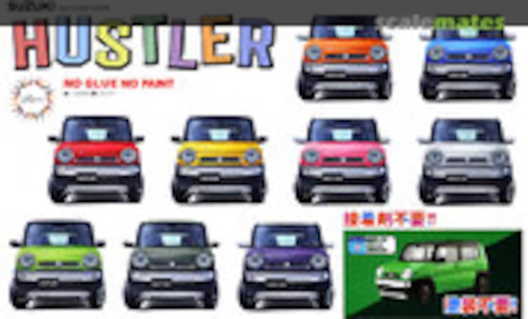 1:24 Suzuki Hustler (G/Positive Green Metallic) (Fujimi 06622) 06622