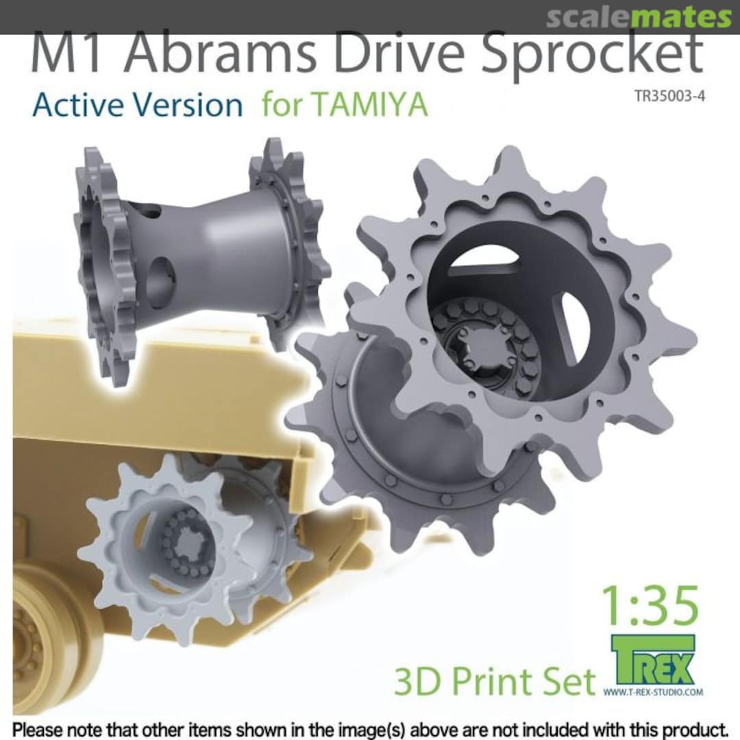 Boxart M1 Abrams Drive Sprocket Active Version TR35003-4 T-Rex Studio Boxart M1 Abrams Drive Sprocket Active Version TR35003-4 T-Rex Studio
