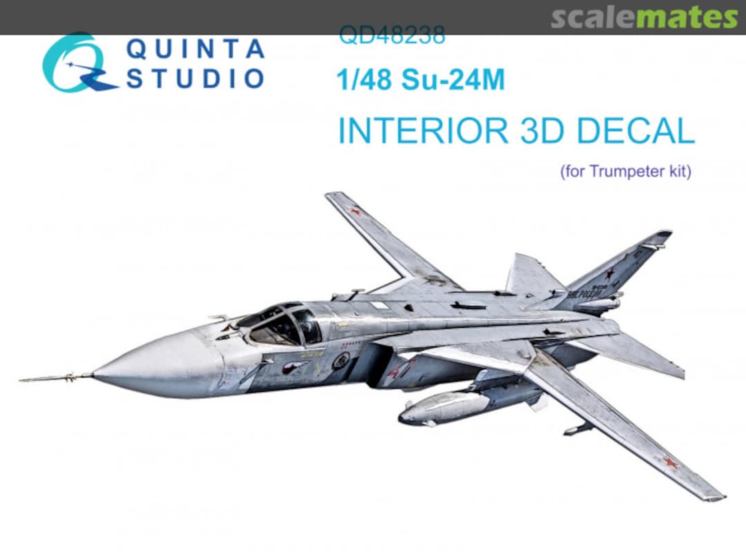 Boxart Su-24M Fencer interior 3D decal QD48238 Quinta Studio Boxart Su-24M Fencer interior 3D decal QD48238 Quinta Studio
