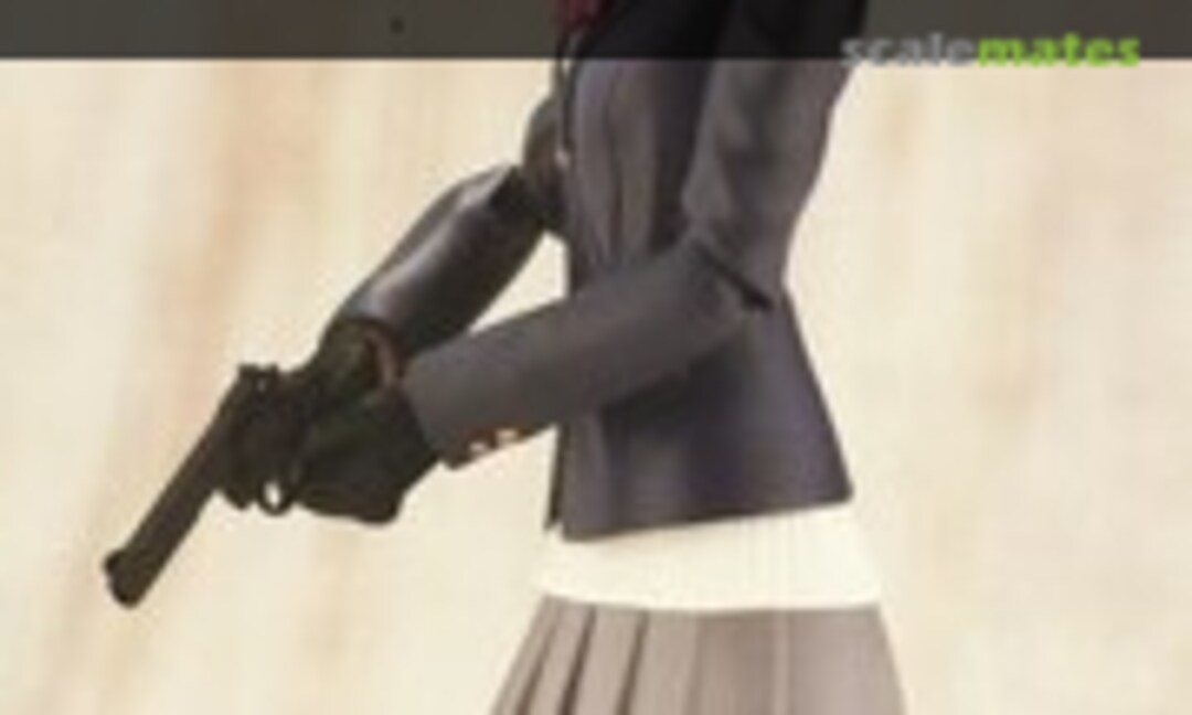 1:10 Tactical Glove 2 (Black) with Revolver (Tomytec LAOP13) LAOP13