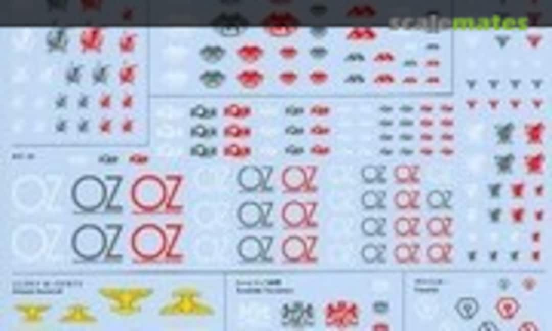 No Gundam Decal DX 06 For Gundam Wing Endless Waltz (Bandai Spirits 2665829) 2665829