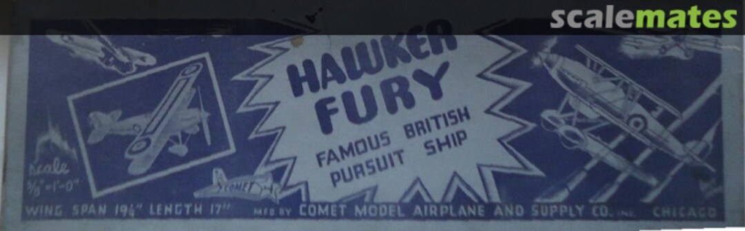 Boxart Hawker Fury X-9 Comet