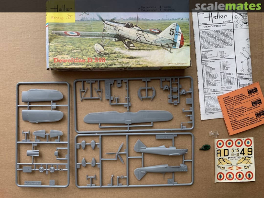 Contents Dewoitine D 510 102 Heller Contents Dewoitine D 510 102 Heller
