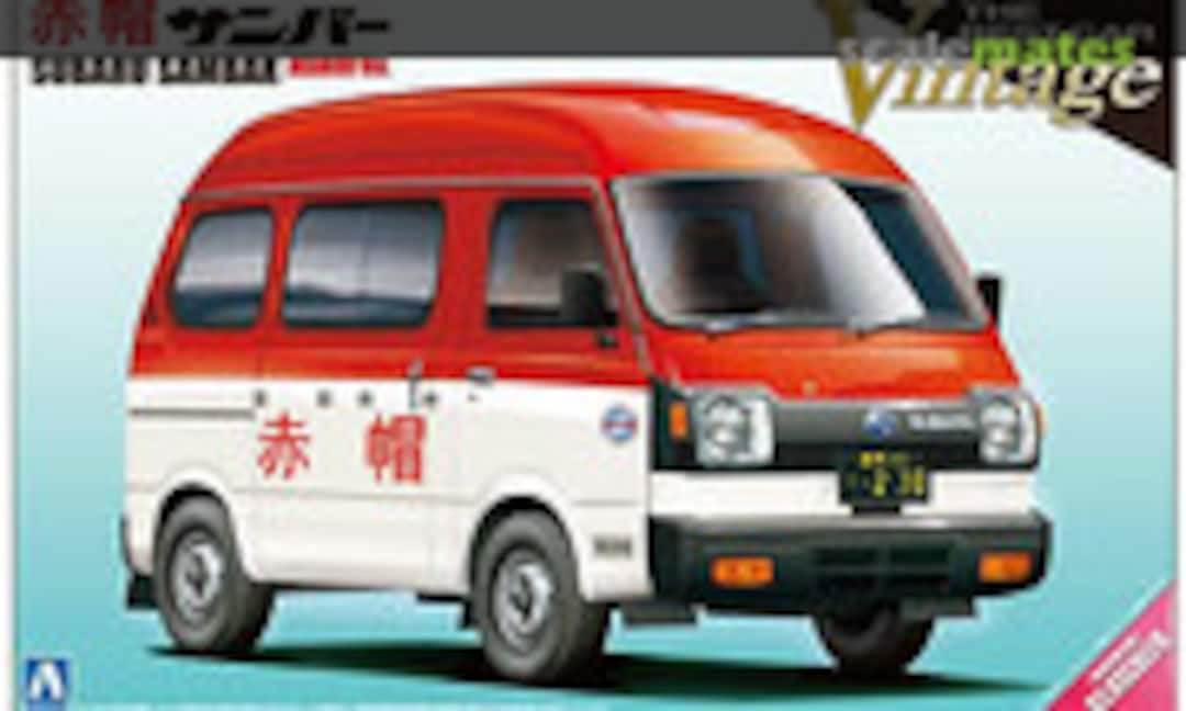 1:24 Subaru Sambar Akabou (Aoshima 004685)