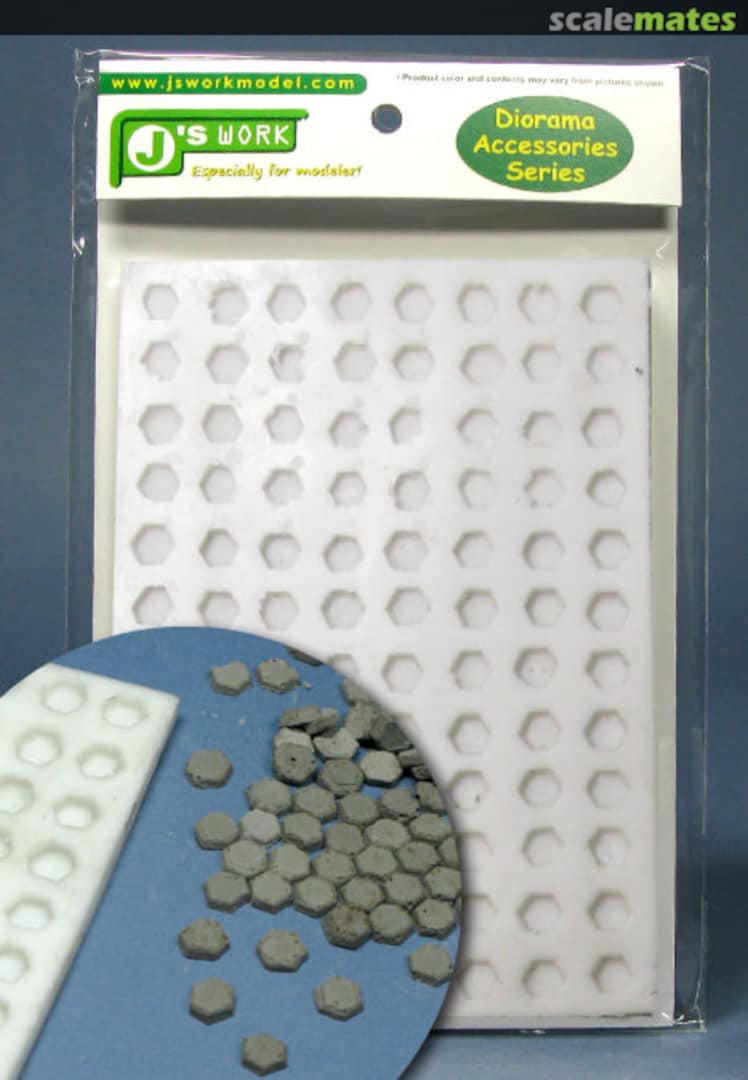 Boxart Hex-Pavement Stones (Large) PPA3029 J's Work Boxart Hex-Pavement Stones (Large) PPA3029 J's Work