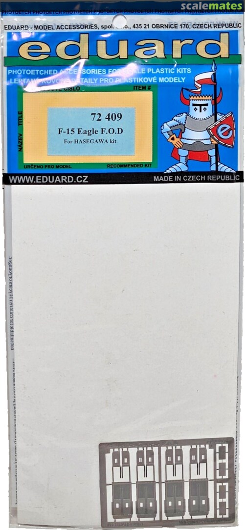 Boxart F-15 Eagle FOD Covers 72409 Eduard Boxart F-15 Eagle FOD Covers 72409 Eduard