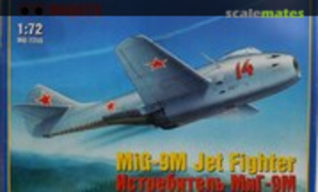 1:72 MiG-9M Jet Fighter (Maquette MQ-7245)