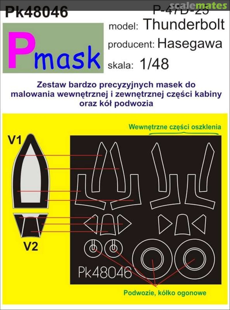 Boxart P-47D-25 Thunderbolt PK48046 Pmask Boxart P-47D-25 Thunderbolt PK48046 Pmask