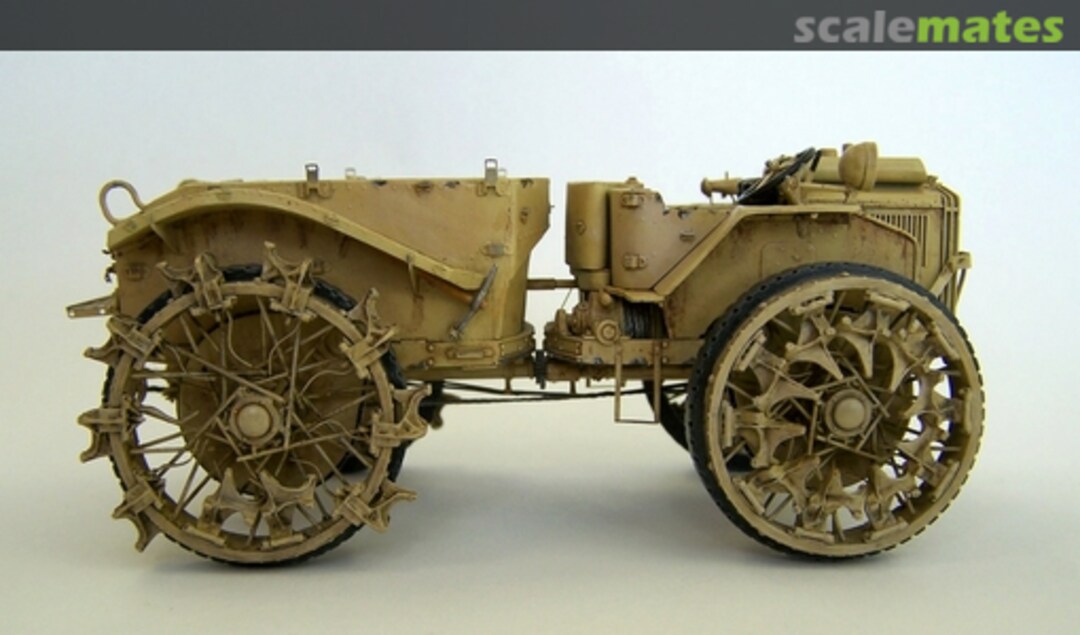 Boxart Gun tractor Pavesi P4-100 - Resinkit 449 PlusModel Boxart Gun tractor Pavesi P4-100 - Resinkit 449 PlusModel