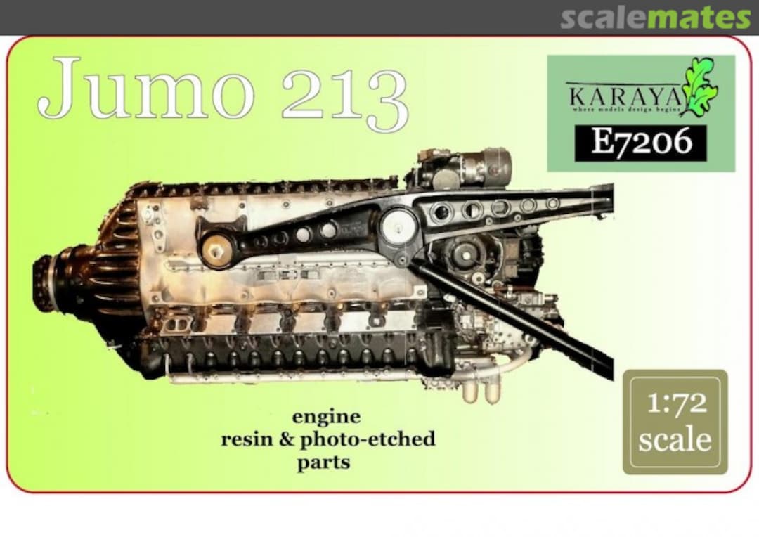Boxart Jumo 213 engine E7206 Karaya Boxart Jumo 213 engine E7206 Karaya