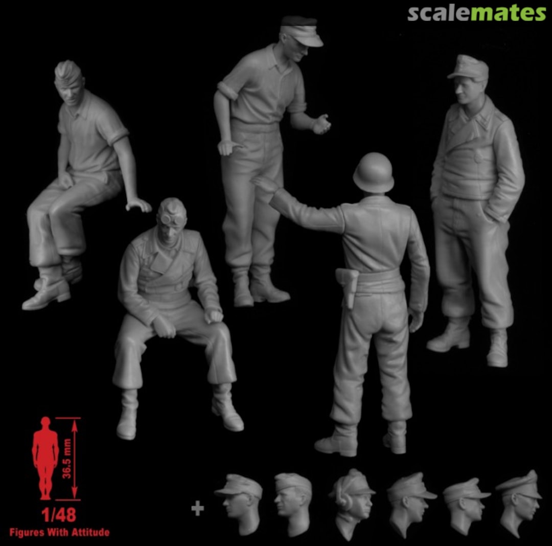 Boxart STUG crew 5 figures with a 6th optional version of the commander None Figures with attitude Boxart STUG crew 5 figures with a 6th optional version of the commander None Figures with attitude