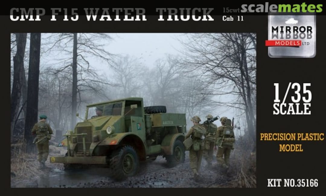Boxart CMP F15 Water Truck 35166 MIRROR Models Boxart CMP F15 Water Truck 35166 MIRROR Models