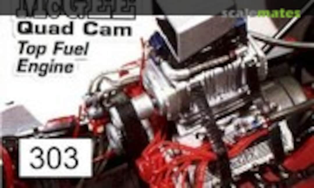 1:25 McGee Quad Cam Top Fuel Engine (Ross Gibson Engines RGE303) RGE303