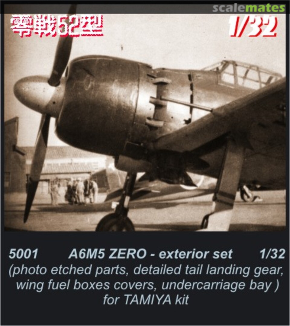 Boxart A6M5 Zero - Exterior Set 5001 CMK Boxart A6M5 Zero - Exterior Set 5001 CMK