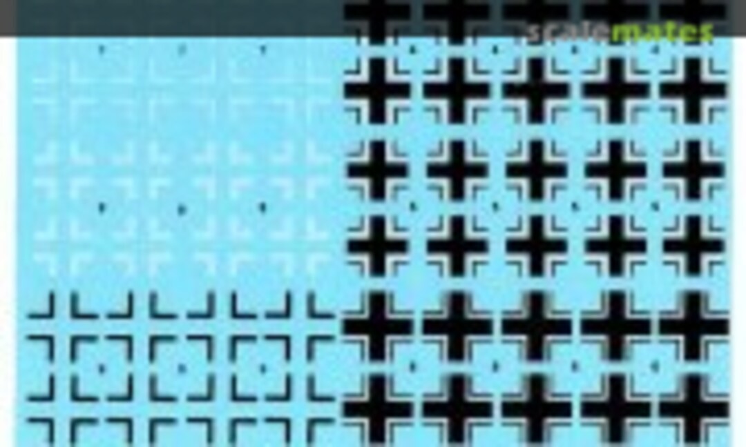 1:72 Messerschmitt Bf-109 markings (AVI Print AV72007) AV72007