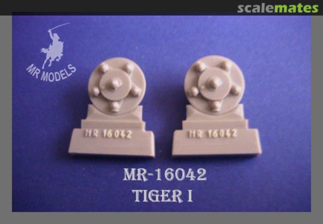 Boxart Nabendeckel Tiger I mittel/spät MR-16042 MR Modellbau Boxart Nabendeckel Tiger I mittel/spät MR-16042 MR Modellbau