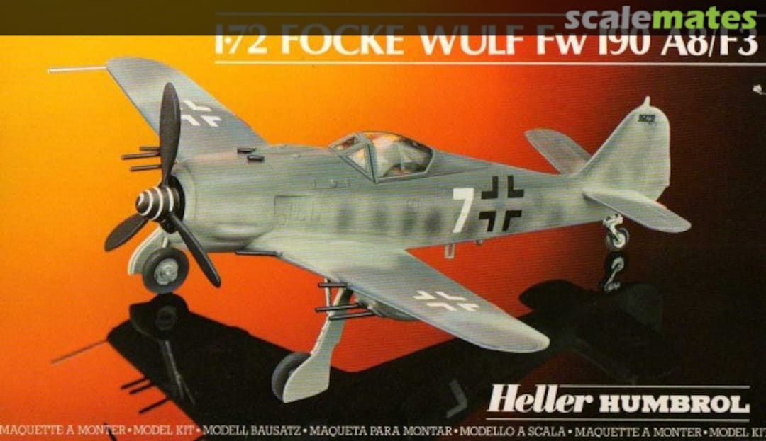 Boxart Focke Wulf Fw 190 A8/F3 80235 Heller Humbrol Boxart Focke Wulf Fw 190 A8/F3 80235 Heller Humbrol