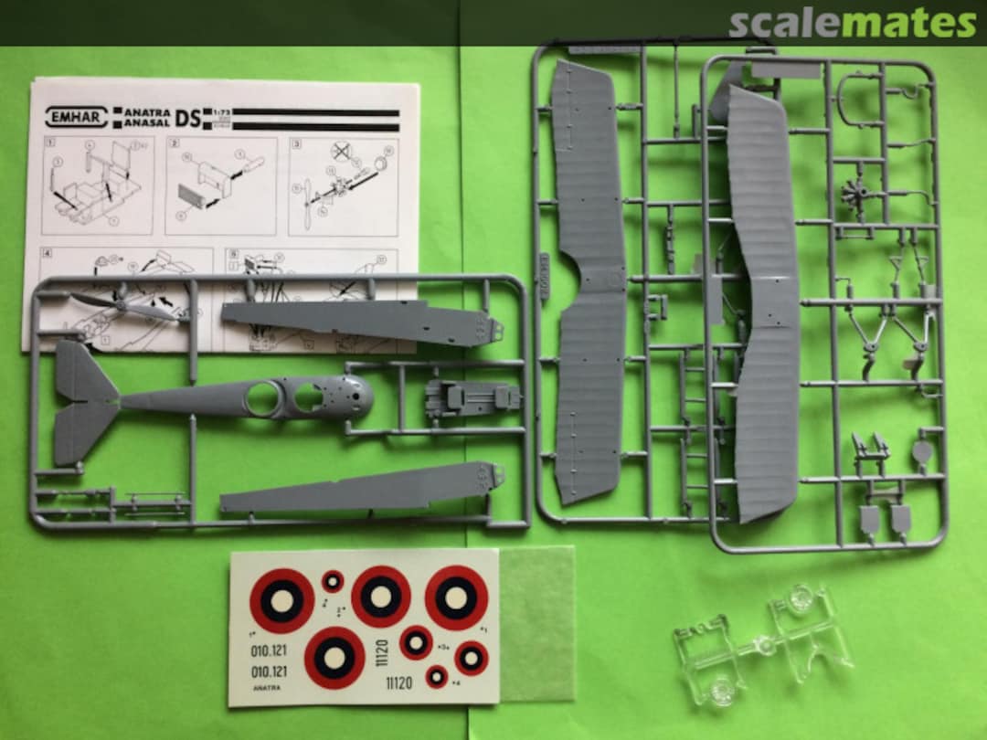 Contents Anatra Anasal DS WWI Russian Biplane EM1002 EMHAR