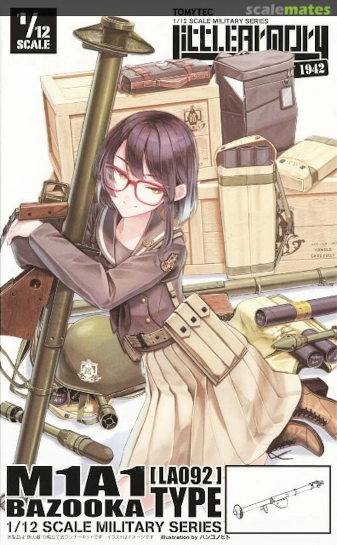 Boxart M1A1 Bazooka LA092 Tomytec Boxart M1A1 Bazooka LA092 Tomytec