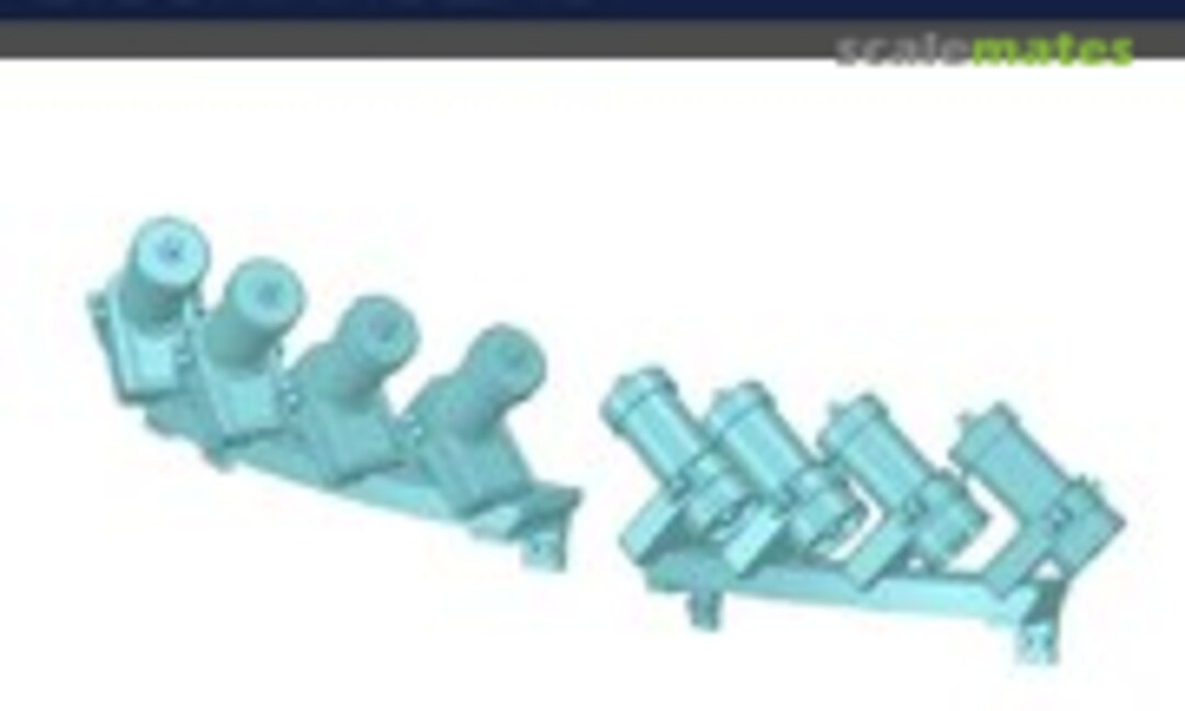 1:35 M48A5 MOLF Smoke Dischargers (3D MicroCosmos MC-35-543) MC-35-543