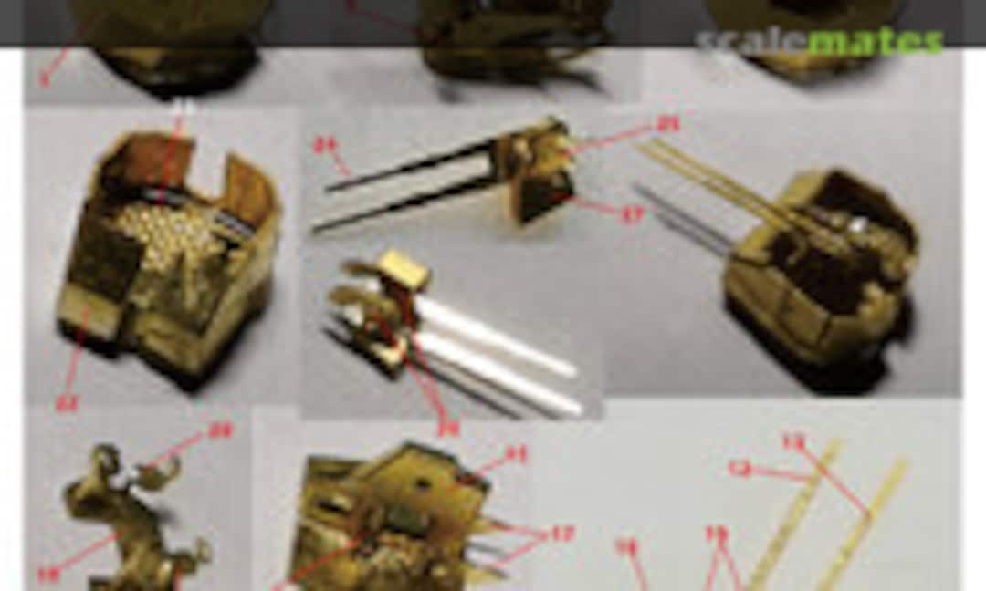 1:700 Chinese PLAN AA Gun Open Mount Set (Five Star Model FS700180) FS700180