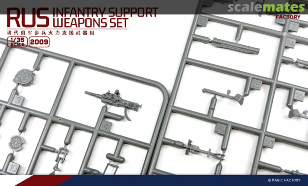 Contents RUS Infantry Support Weapons Set 2009 Magic Factory Contents RUS Infantry Support Weapons Set 2009 Magic Factory