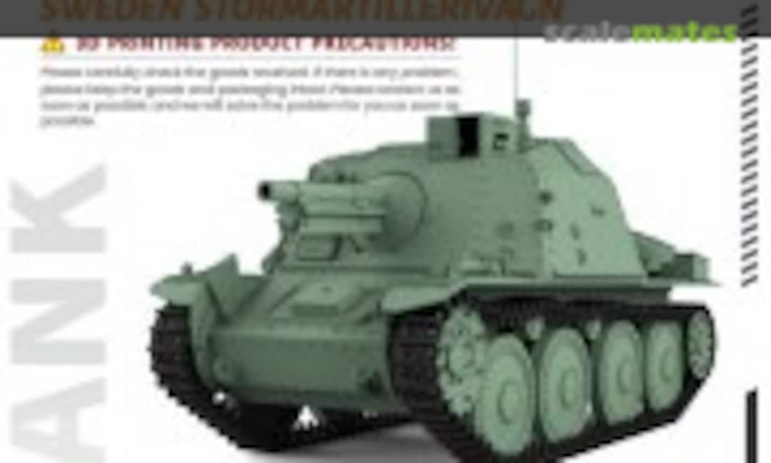 1:72 Stormartillerivagn m/43 (1944) (SSMODEL 72734) 72734