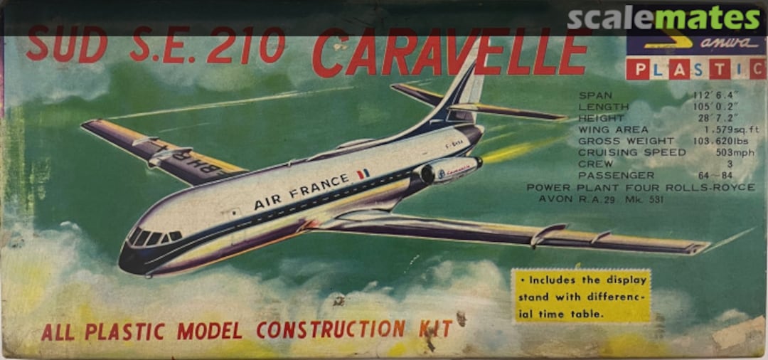 Boxart Sud S.E.210 Caravelle 157 Sanwa