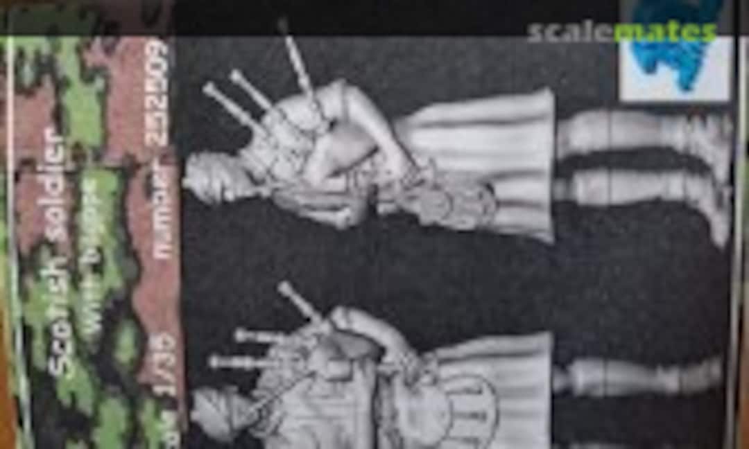 1:35 Scottish soldier with bagpipe (Front Line Scale Models 252509) 252509