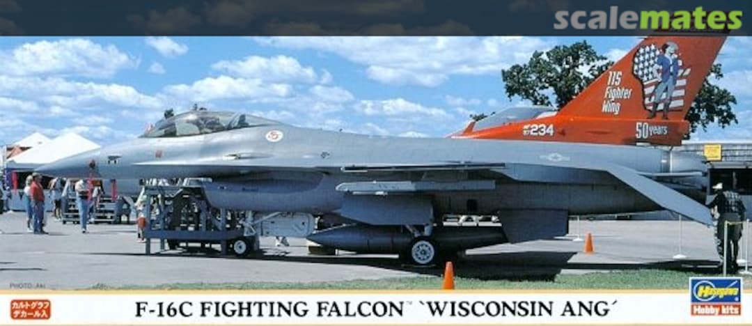 Boxart F-16C Fighting Falcon `Wisconsin ANG´ 00611 Hasegawa Boxart F-16C Fighting Falcon `Wisconsin ANG´ 00611 Hasegawa