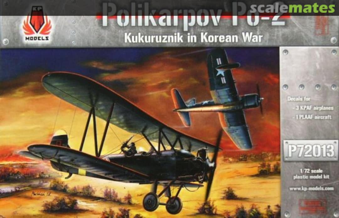 Boxart Polikarpov Po-2 P72013 KP Models