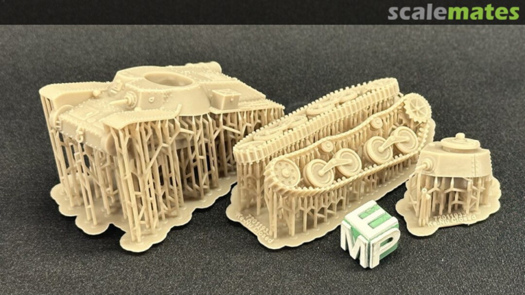 Boxart Light Tank Type 4 Ke-Nu - closed hatch 72011934 EMP3d Boxart Light Tank Type 4 Ke-Nu - closed hatch 72011934 EMP3d