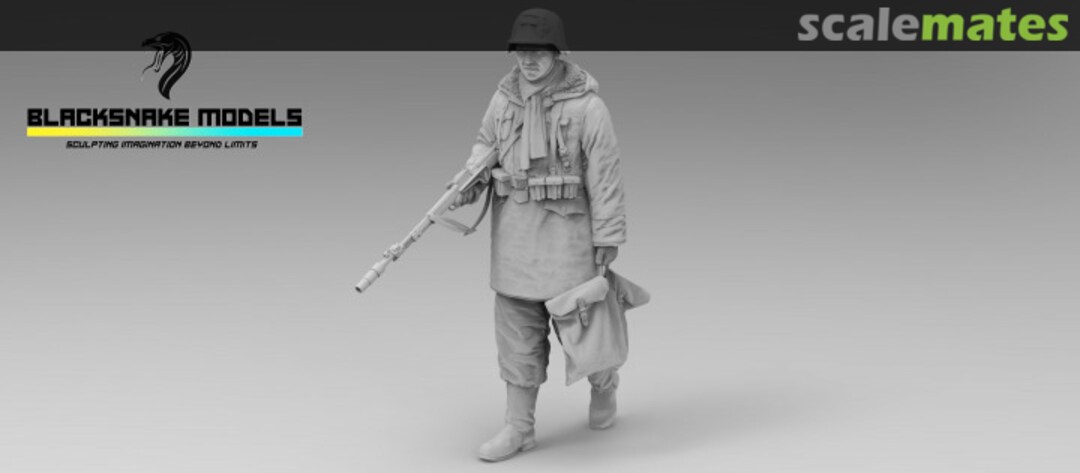 Boxart Fantassin « Totenkopf » en tenue d’hiver "Grenadier" (Front de l’Est TOTENKOPF-06 BlackSnake Model