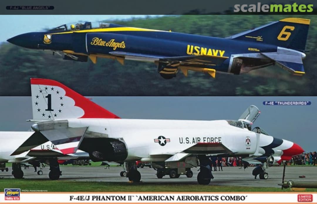 Boxart F-4E/J Phantom II `American Aerobatics Combo´ 01914 Hasegawa Boxart F-4E/J Phantom II `American Aerobatics Combo´ 01914 Hasegawa