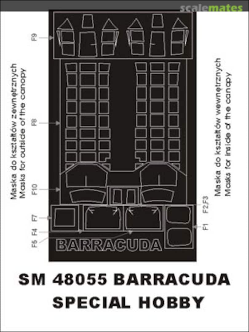 Boxart Fairey Barracuda SM48055 Montex Boxart Fairey Barracuda SM48055 Montex
