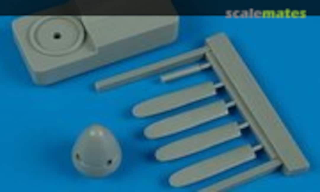 1:72 P-51B/C/D Mustang - Propeler w/ Tool (Quickboost QB 72 292) QB 72 292