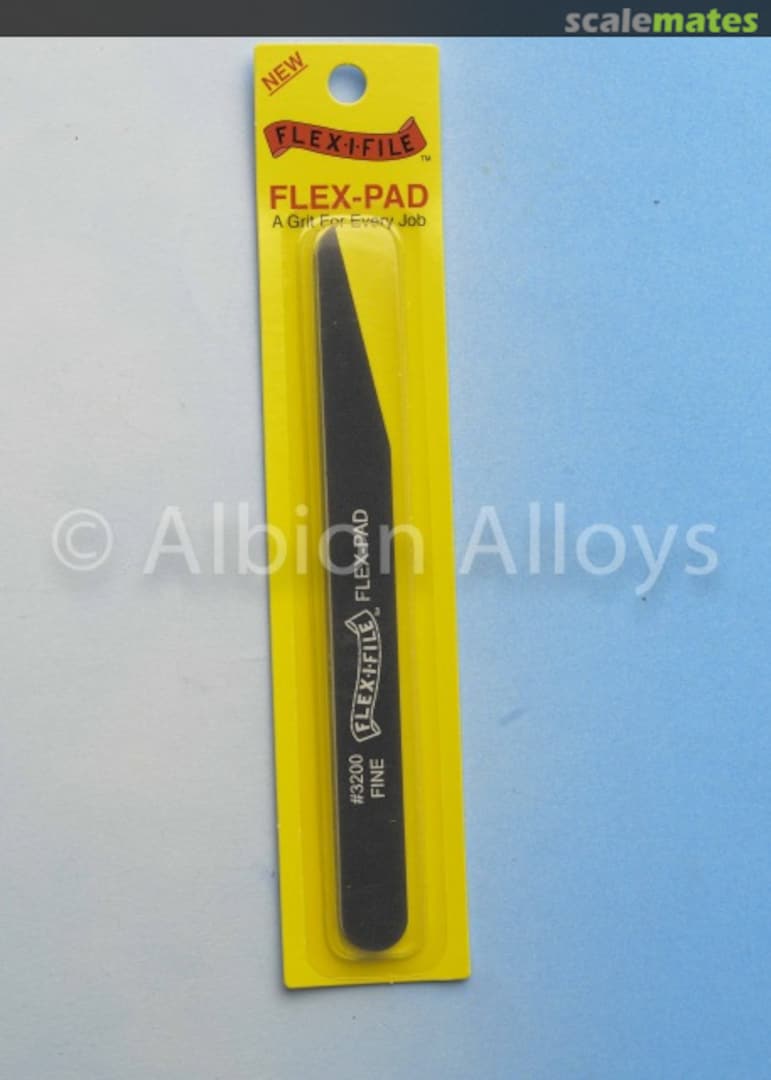 Boxart Flex Pad Single - Fine 320 grit 3200 Flex-i-File Boxart Flex Pad Single - Fine 320 grit 3200 Flex-i-File