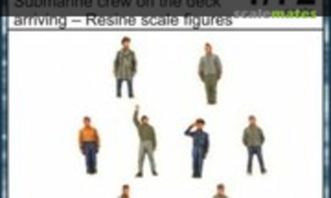1:72 Submarine crew on the deck arriving (CMK ML80397) ML80397